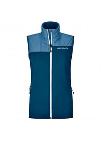 Ortovox Womens Fleece Plus Vest Fleecebodywarmer Dames (XS |blauw)