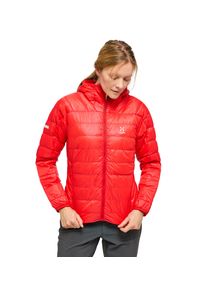 Haglöfs Haglöfs L.I.M Down Hood Women Poppy Red - Dame - S