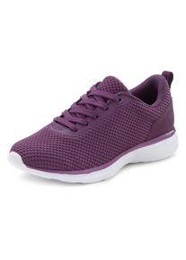 Lascana Dames Sneaker in paars ,maat 35, Witt, 100% Textiel