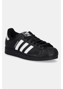 adidas Originals sneakers din piele Superstar II culoarea negru, JI0079