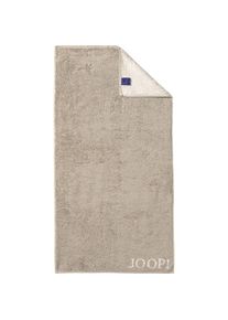JOOP! Classic Doubleface Brusebadshåndklæde Sand Håndklæder Unisex