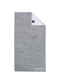 JOOP! Classic Doubleface Ręcznik kąpielowy kolor srebrny Ręczniki frotte Unisex