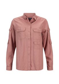 Amundsen Sports Womens Travellers Linen Shirt Blouse Dames (XS |roze)