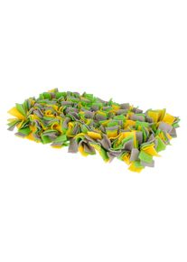 Tapis à renifler Kerbl Pet.- L 50 x l 30 cm, jaune / vert