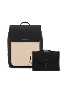 Kapten & Son Kapten & Son Backpack Tromso Diaper Inlay Set Cream Black Cream