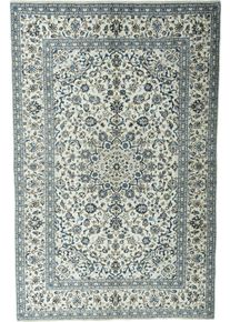 Kashan Perski dywan 200x300 Beżowy (Iran) Ręcznie Tkany