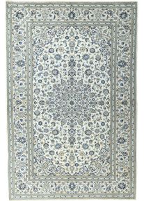 Kashan Perski dywan 200x300 Beżowy (Iran) Ręcznie Tkany