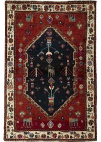 Gabbeh Perski dywan 180x120 Niebieski (Iran) Ręcznie Tkany