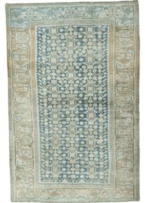 Kurdi Perski dywan 180x120 Niebieski (Iran) Ręcznie Tkany