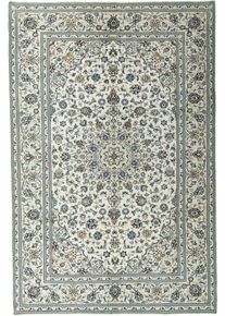 Kashan Perski dywan 200x300 Beżowy (Iran) Ręcznie Tkany