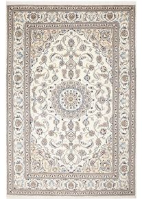 Nain Dywan 200x300 Beżowy (Iran) Ręcznie Tkany