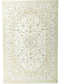 Kashan Dywan 200x300 Beżowy (Iran) Ręcznie Tkany