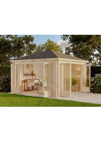 Alpholz Tuinhuis Sunshine ISO met grote vouwdeur