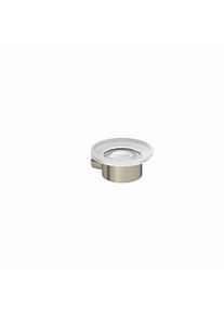 Kludi VELA R Seifenschale 58985N5 transparentes Glas Stainless Brushed Nickel