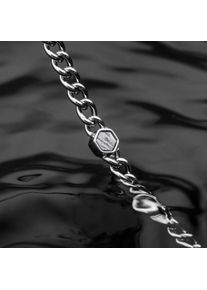 Holzkern Necklaces Men Silver and Meteorite