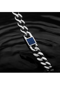 Holzkern Necklaces Men Silver and Marble