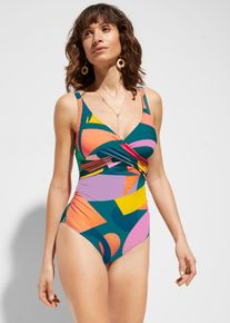 Maillot 1 pi&egrave;ce - p&eacute;trole - taille 44 - bonprix