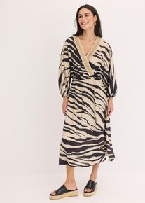 Robe longue - noir - taille 54 - bonprix