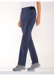 Damen Funktionshose in wasserabweisender Qualität in nachtblau ,Größe 36, WITT, 55% Baumwolle, 42% Polyamid, 3% Elasthan