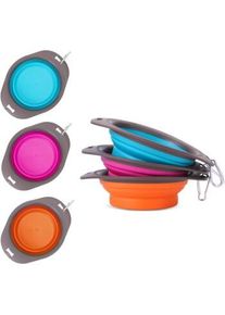 nobleza - 3er Set - Faltbarer Futternapf S