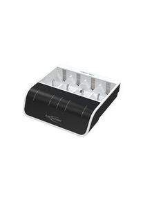 Ansmann 4-paikkainen akkulaturi, Comfort Multi, NiMH / NiCd, AA / AAA / C / D / 9V E - 1001-0093