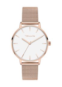 Tamaris Dames Analoog horloge rose-goud / wit One Size
