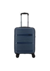 d&n D&N Dames Trolley 'Travel Line 4300' navy / donkerblauw One Size