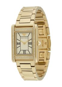 Emporio Armani Dames Analoog horloge goud / transparant / offwhite One Size