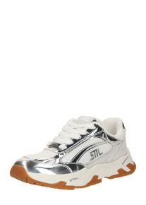 Steve Madden Trampki niskie 'Peak-E' dla kobiet srebrny / biały Rozmiar 36