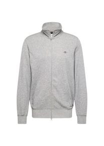 Gant Heren Sweatvest grijs gemêleerd M