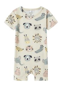 name it Kezeslábasok 'NBNOSUMMER' unisex bézs , Méret 56