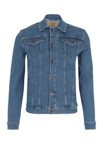 Denim Project Kurtka przejściowa 'Kash' dla mężczyzn niebieski denim Rozmiar XS