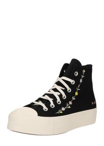 Converse Dames Sneakers hoog 'CTAS LIFT' geel / mintgroen / rosa / zwart 36