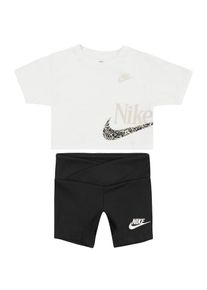 Nike Sportswear Szettek 'WILD FLOWER' Lányok fekete, fehér , Méret 3