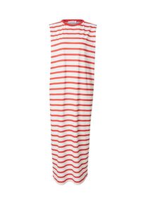 EDITED Dames Jurk 'Liadan' rood / wit 34