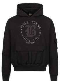 BEN LEE Benlee Sportsweatshirt' MITCHELL ' Herren grau / schwarz Größe L