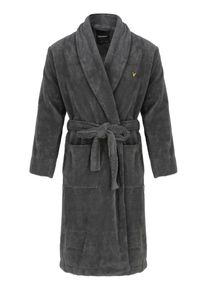 Lyle & Scott Lyle & Scott Heren Badjas lang 'Lucas' grijs L