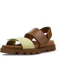 Camper Dames Sandaal 'Brutus' cognac / pasteelgeel 35
