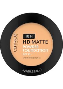 Catrice Puder 18H HD Matte Powder Foundation SPF 15 Make-up gezicht Dames 8 g