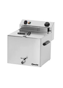Friteuse électrique professionnelle Bartscher PROFI 10 litres avec robinet de vidange de graisse| Professionnel | HoReCa | CHR