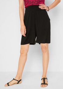 Bermuda en jersey viscose extensible - noir - taille 58/60 (3XL) - Viscose - bonprix