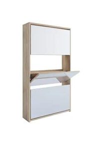 Vcm Schuhkipper Stido XL Honigeiche/Weiß