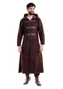 maskworld Wool coat with hook fastening - Ivanus
