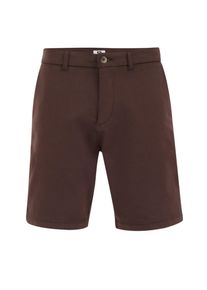 WE Fashion, M&aelig;nd, L&aelig;rredsbukser, M&oslash;rkebrun, St&oslash;rrelse 30