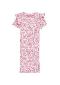 WE Fashion Piger Kjole lysviolet / hvid St&oslash;rrelse 146/152