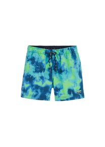 WE Fashion Calções de banho em azul, verde Tamanho 98/104 Gradiente de cor