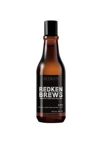 Redken Brews 3-in-1 Shampoo, Conditioner and Body Wash Shampoo Heren 300 ml