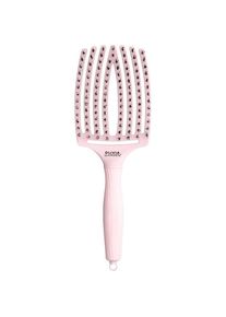 Olivia Garden Fingerbrush Combo Pastel Pink Large Detangler brushes Unisex