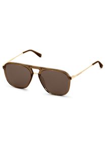 Kapten & Son Kapten & Son Zurich Transparent Caramel Brown Occhiali da sole