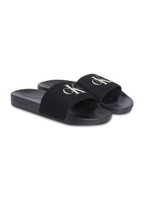 Calvin Klein Jeans Zapatos abiertos, Hombres, negro / blanco, talla 44